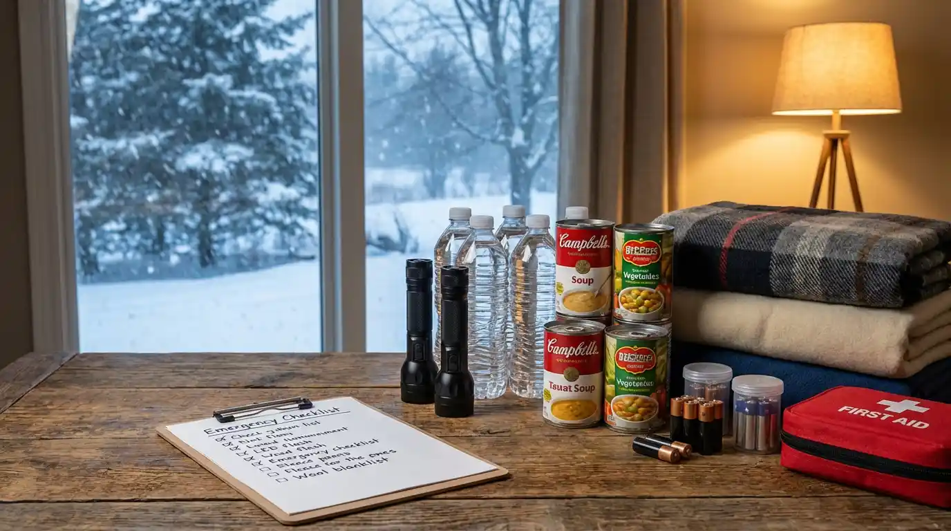 preparing home for winter storm readiness