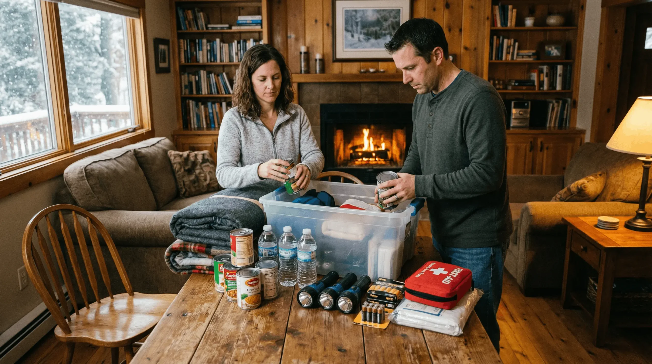 Winter Advance Emergency Kit Preparation