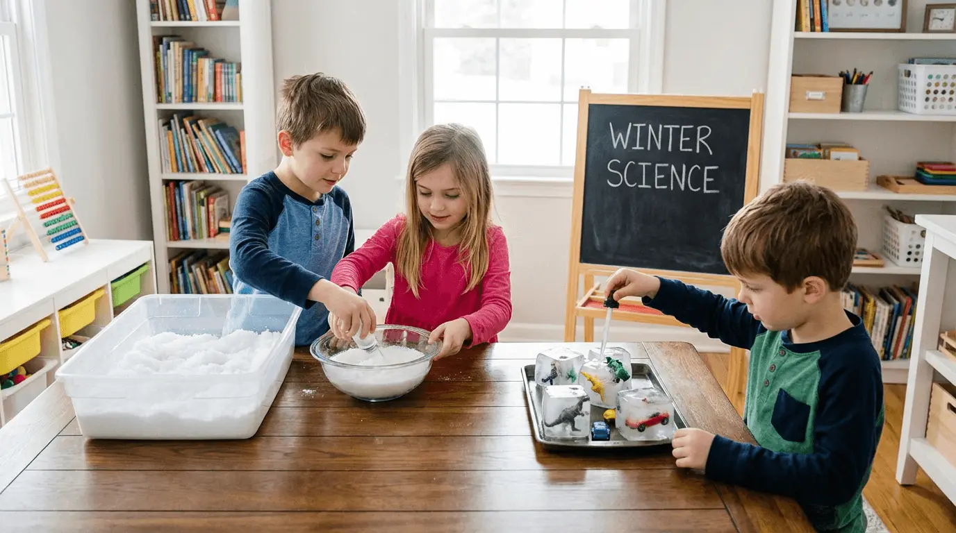 Winter fun with education